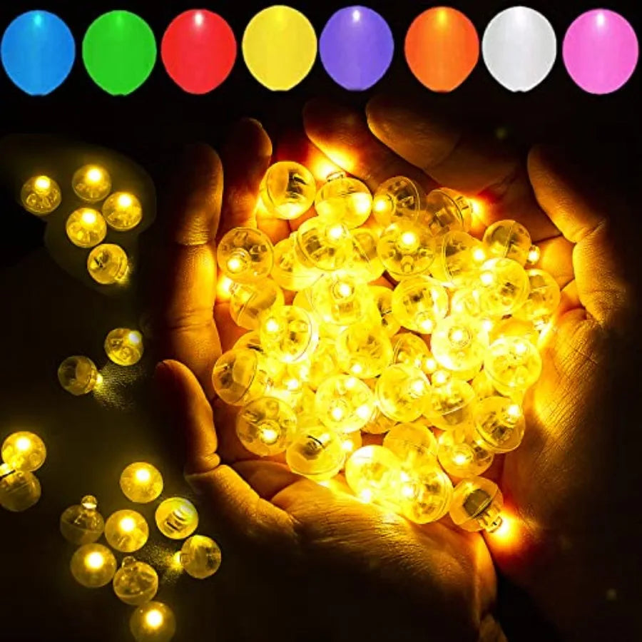 LED Balloon Light Mini Round Lamp For Paper Lanterns Indoors