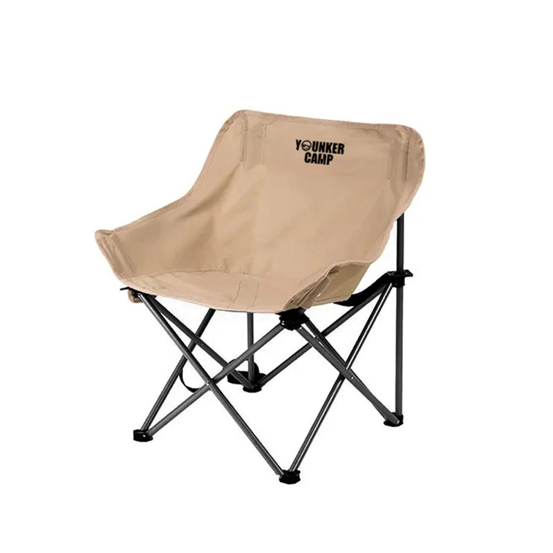 Outdoor Folding Moon Chair Portable Chair Camping Chair Picnic Gear Fishing Small Horse Stool Student Sketching