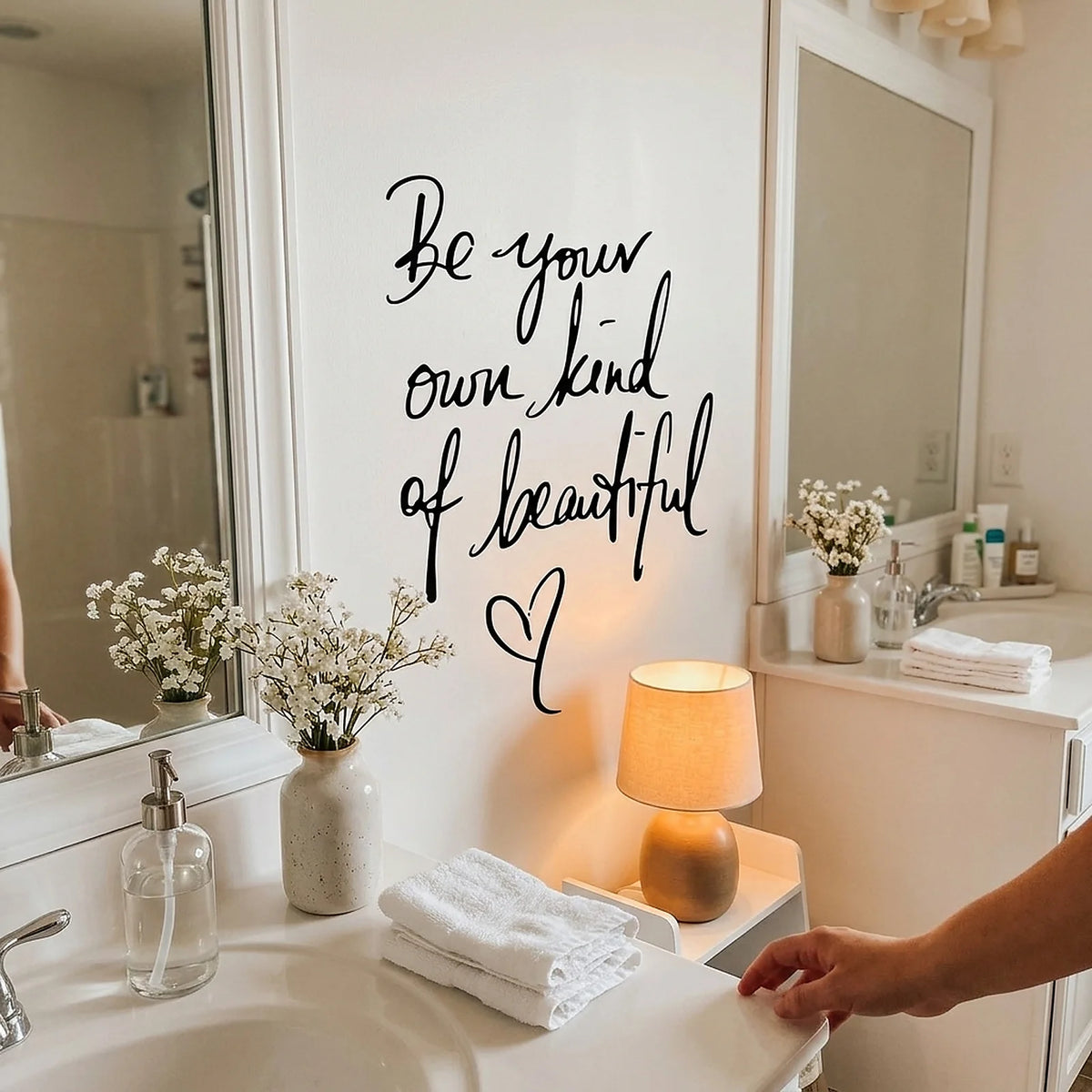 Be Your Own Kind Of Beautiful Quote Vinyl Wall Decal