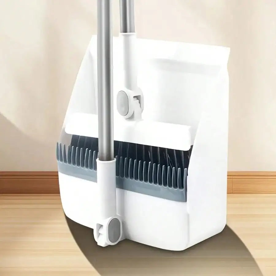 1set Foldable Broom And Dustpan Combination 3-In-1 Sweeping Set Rotatable Household Cleaning Tool For Living Room Bedroom Pet