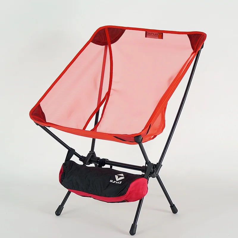 Utra-light 570g Camping Moon Chair Outdoor Folding Chair Hiking Picnic Chair Travel Beach Fishing Chair