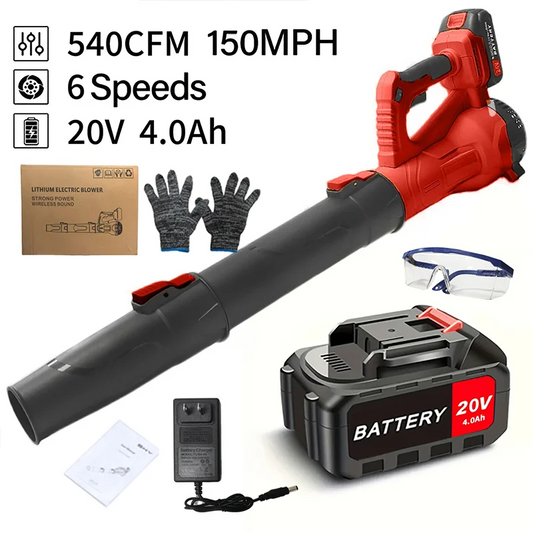 Ultra-High Power Cordless Leaf Blower For Garden Cleaning