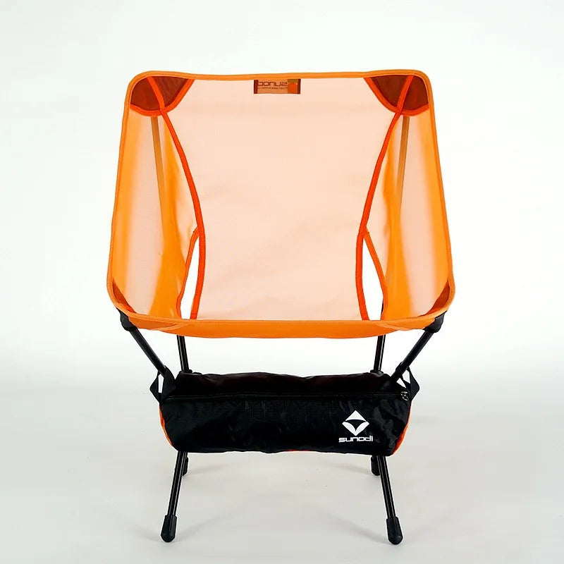 Utra-light 570g Camping Moon Chair Outdoor Folding Chair Hiking Picnic Chair Travel Beach Fishing Chair
