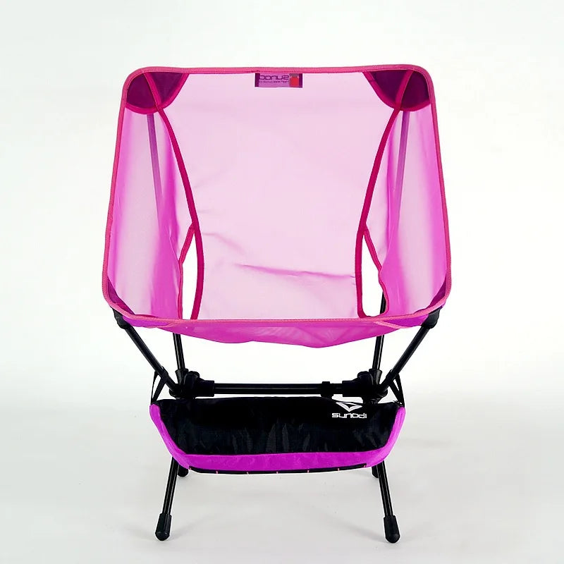 Utra-light 570g Camping Moon Chair Outdoor Folding Chair Hiking Picnic Chair Travel Beach Fishing Chair
