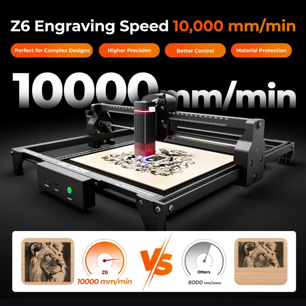 ELIDOR 12W Laser Engraver For Wood And Leather Cutting