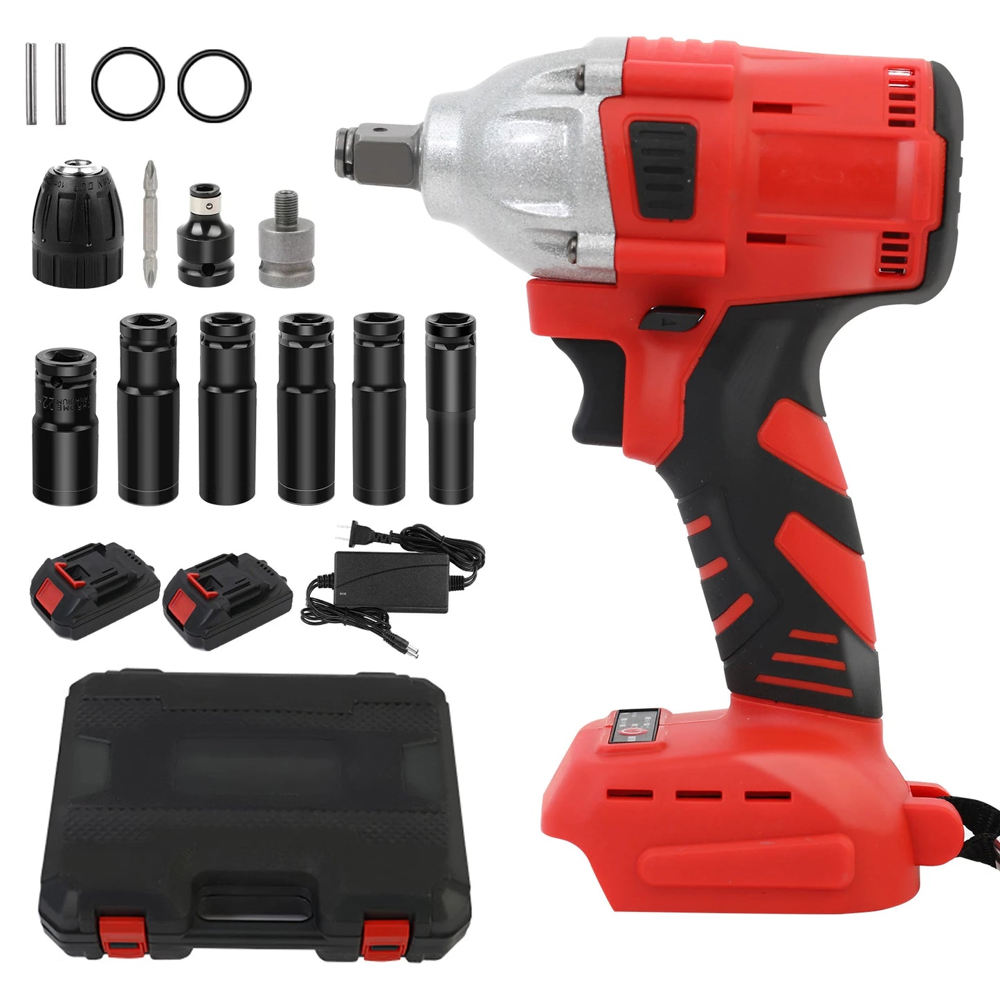 1000Nm Cordless Impact Wrench Brushless 20V For Car And Truck