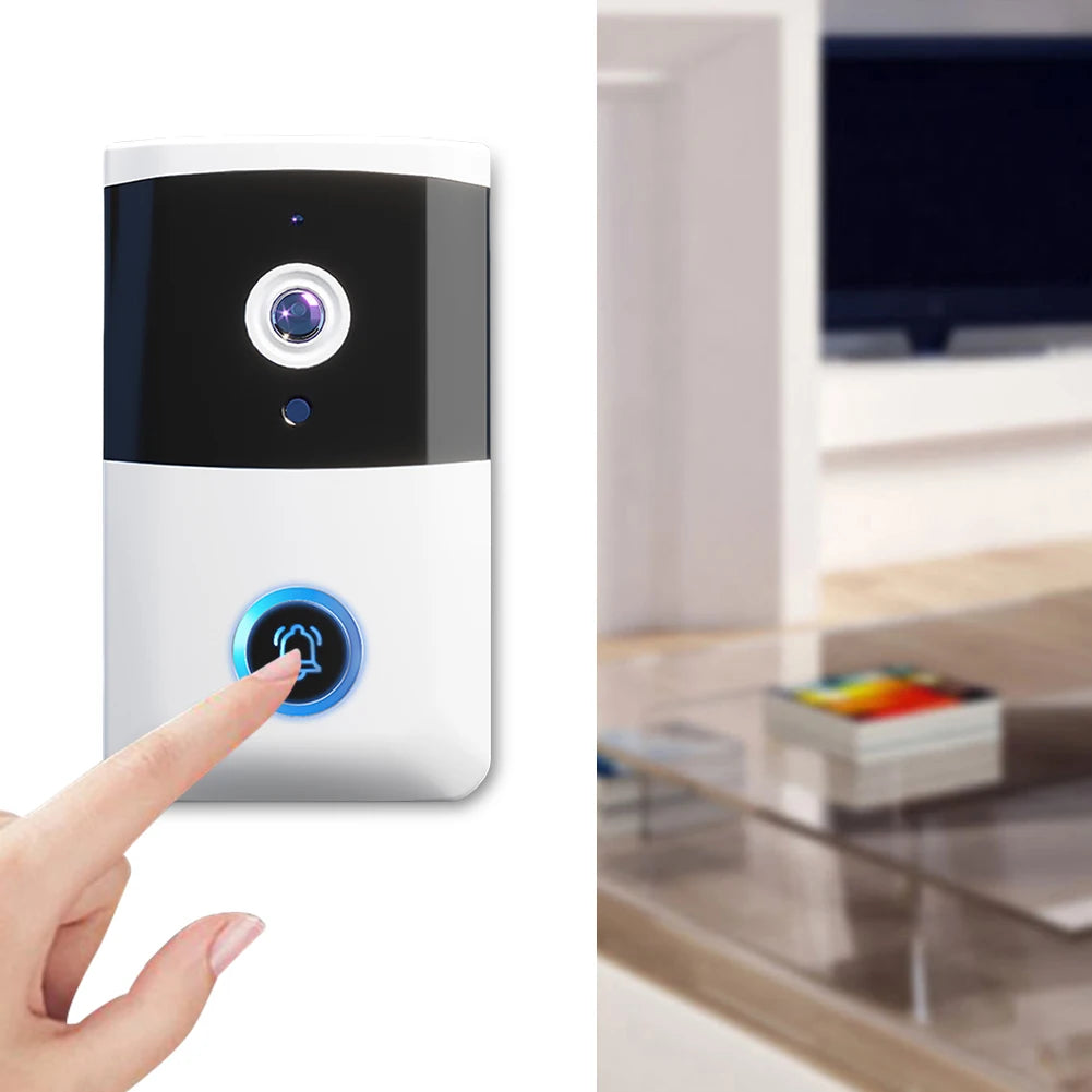 APWIKOGER WiFi Video Doorbell With IR Night Vision Doorbell Camera