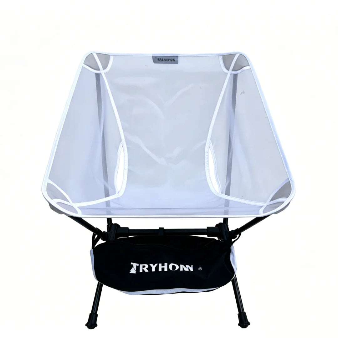 Utra-light 570g Camping Moon Chair Outdoor Folding Chair Hiking Picnic Chair Travel Beach Fishing Chair