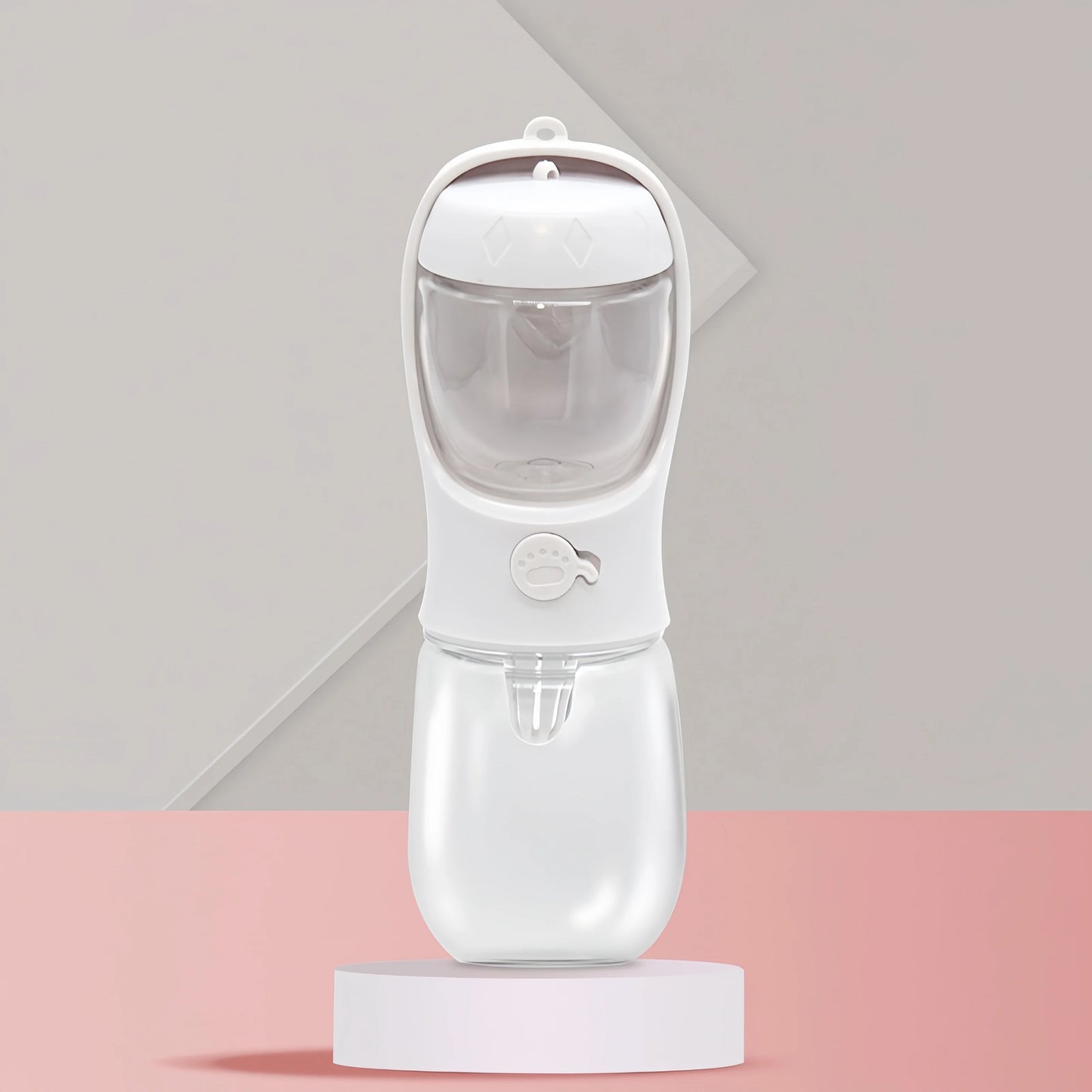 Portable Pet Water Bottle With Storage Food and Water Container