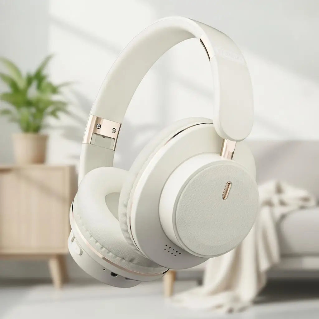Stonogo Over Ear Wireless Bluetooth Headphones With Mic