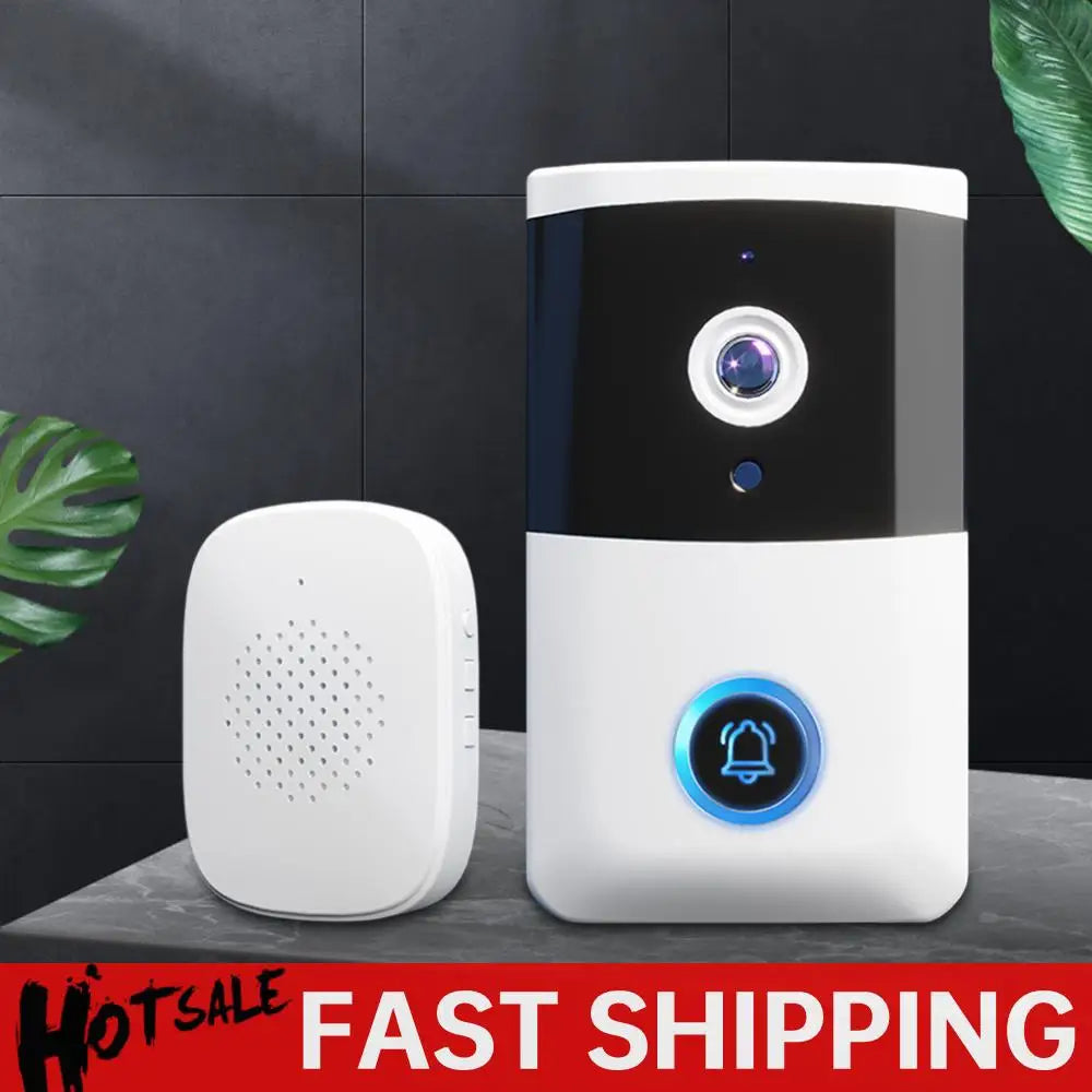 APWIKOGER WiFi Video Doorbell With IR Night Vision Doorbell Camera