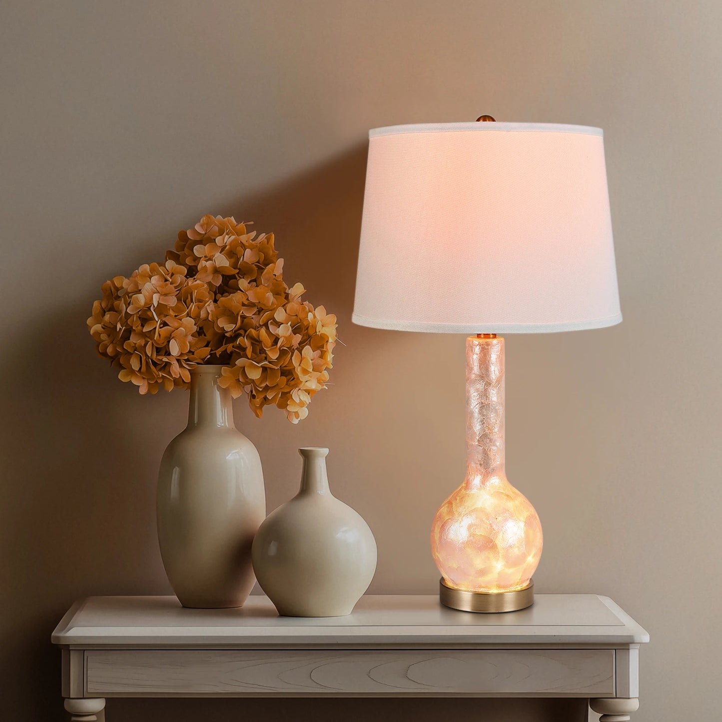 Opal Glass Desk Lamp Luxury Table Light For Hotels