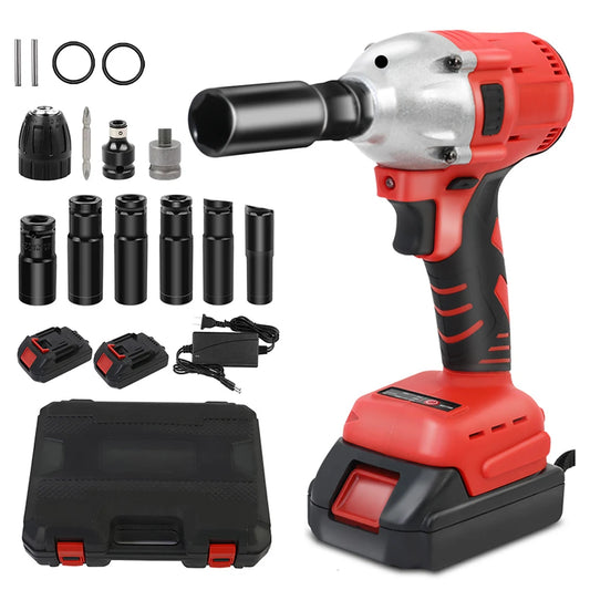 1000Nm Cordless Impact Wrench Brushless 20V For Car And Truck