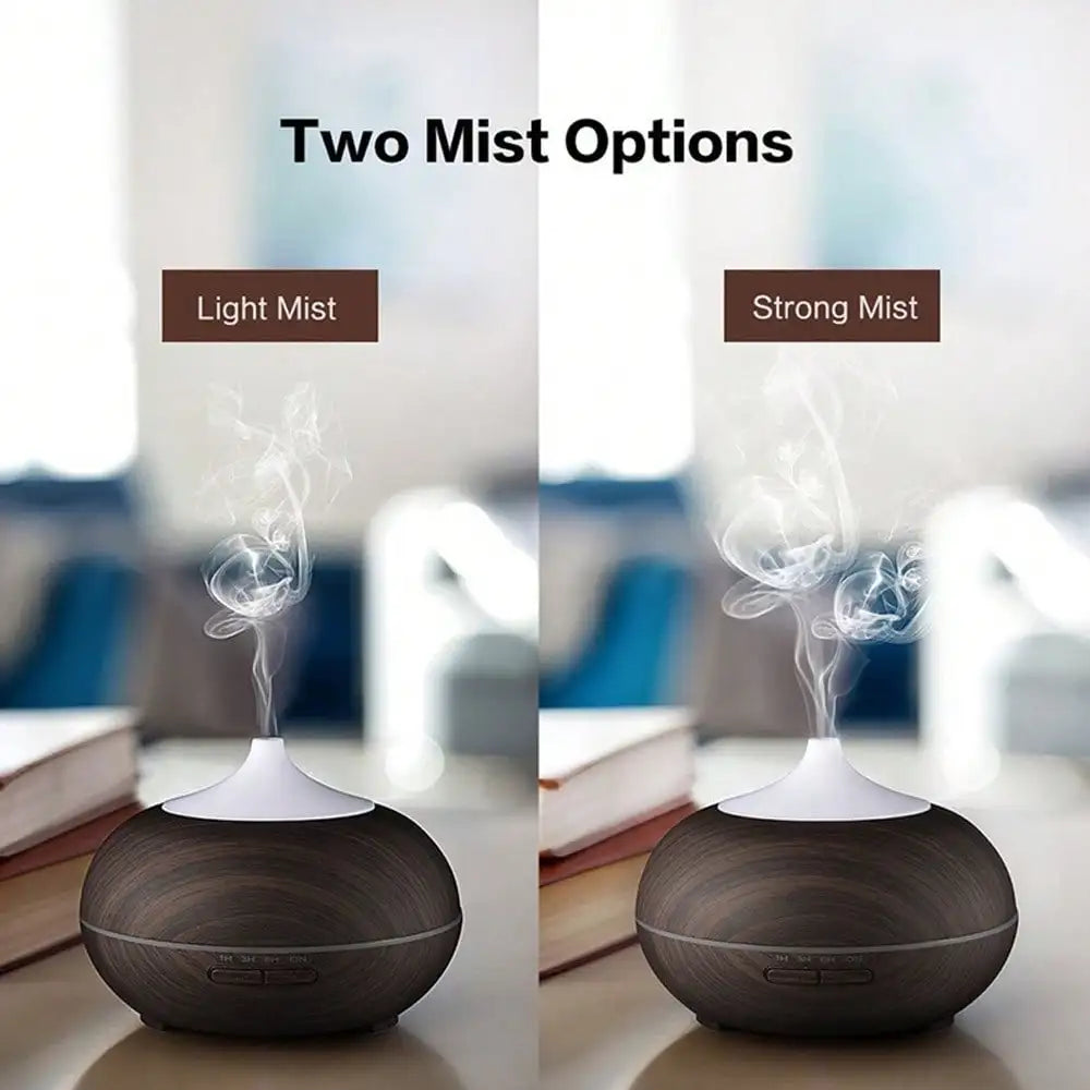 Aromatherapy Diffuser Humidifier With Auto Shut Off And 4 Timers