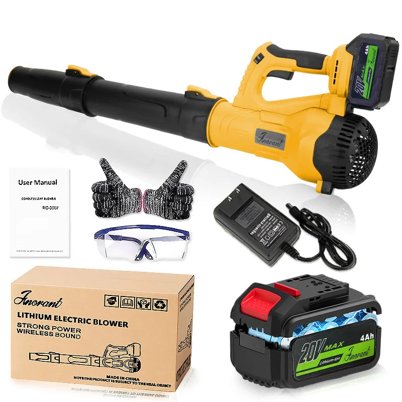 Ultra-High Power Cordless Leaf Blower For Garden Cleaning