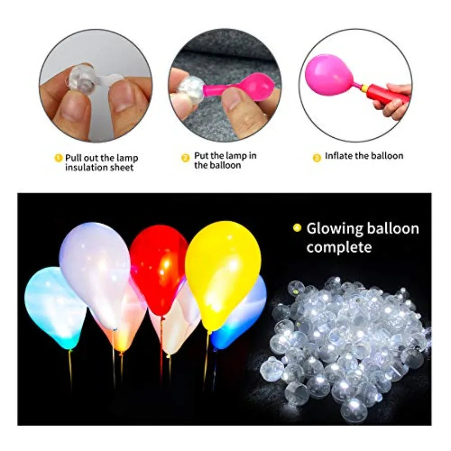 LED Balloon Light Mini Round Lamp For Paper Lanterns Indoors