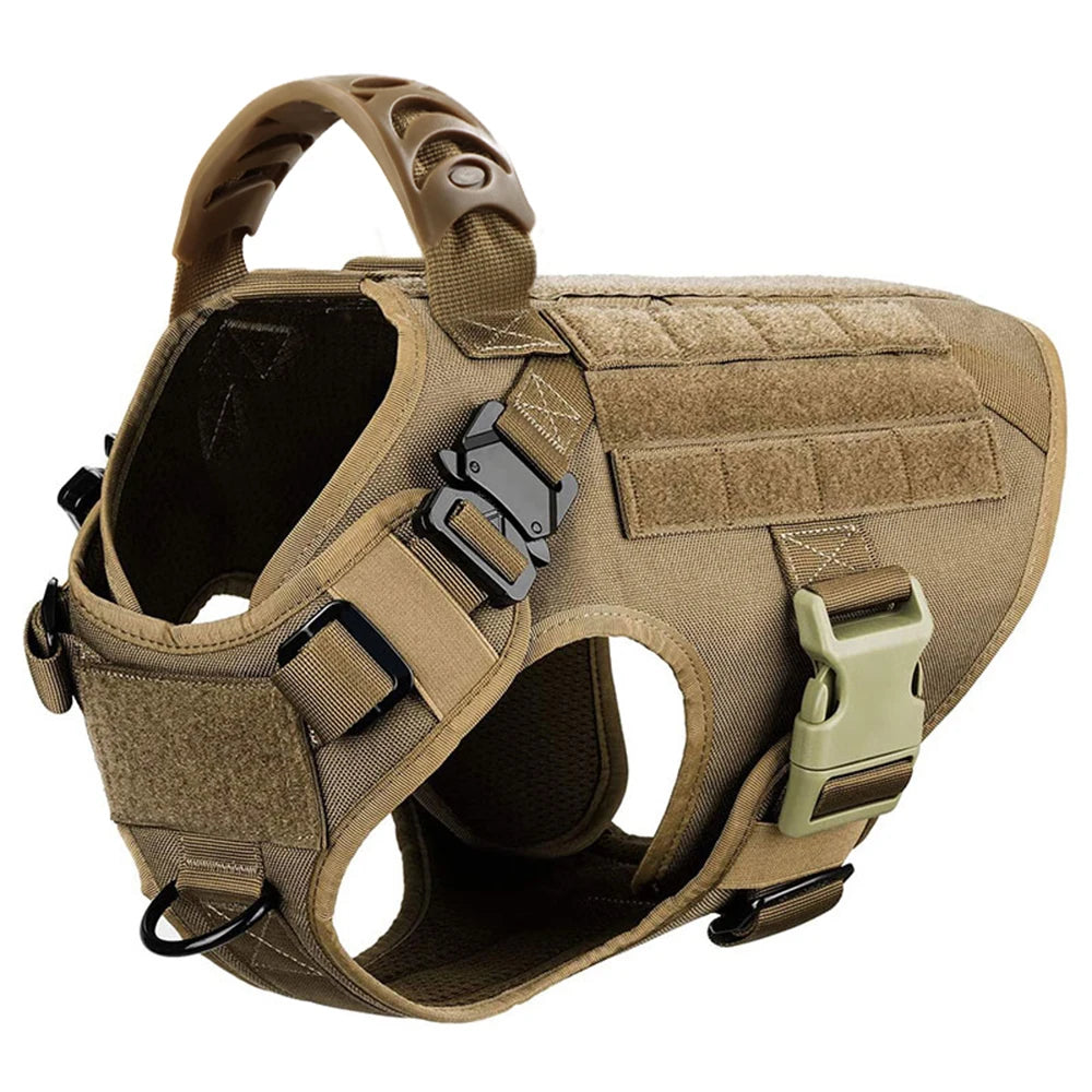 Large Dog Harness And Leash Set Pet, Training Walking Vest Dog Harness And Collar For Medium Large Dogs