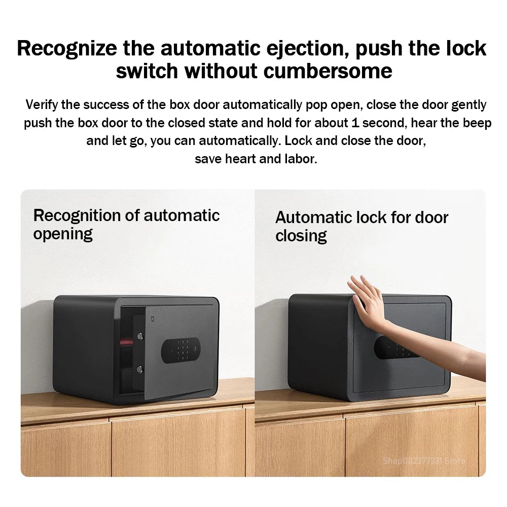 Xiaomi Mijia Smart Safe Deposit Box Fingerprint Unlock