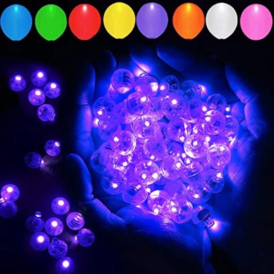 LED Balloon Light Mini Round Lamp For Paper Lanterns Indoors