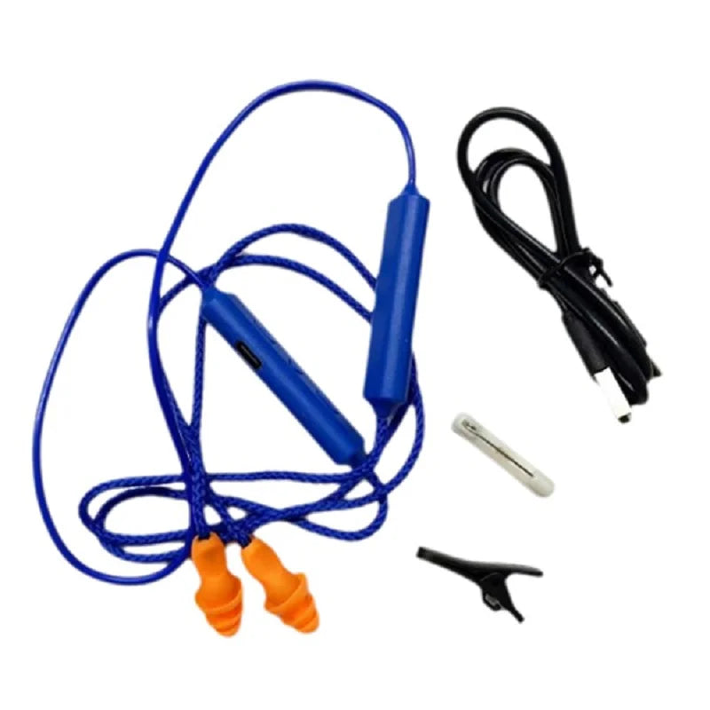 Bluetooth Ear Plugs Earphone For Work With Noise Suppression And Hearing Protection