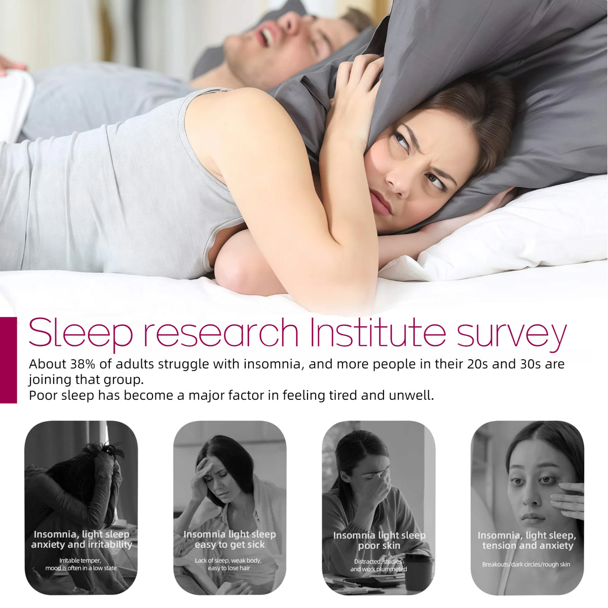 Rechargeable Bluetooth Bone Conduction Sleep Headband Speaker