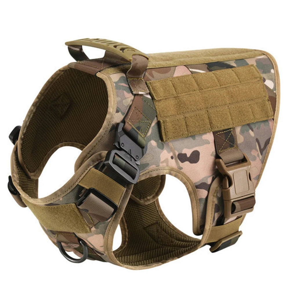 Large Dog Harness And Leash Set Pet, Training Walking Vest Dog Harness And Collar For Medium Large Dogs