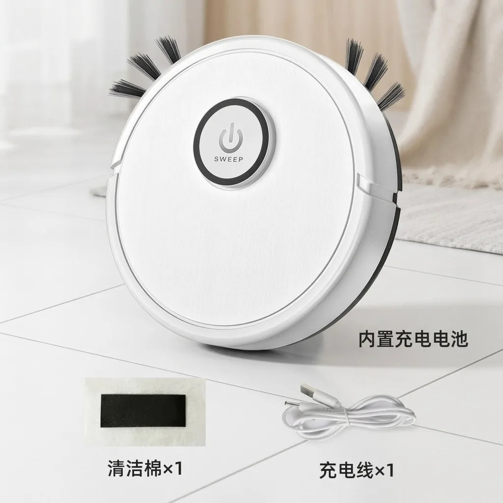 Automatic Robot Vacuum Cleaner With Sweeping Mopping And Suction