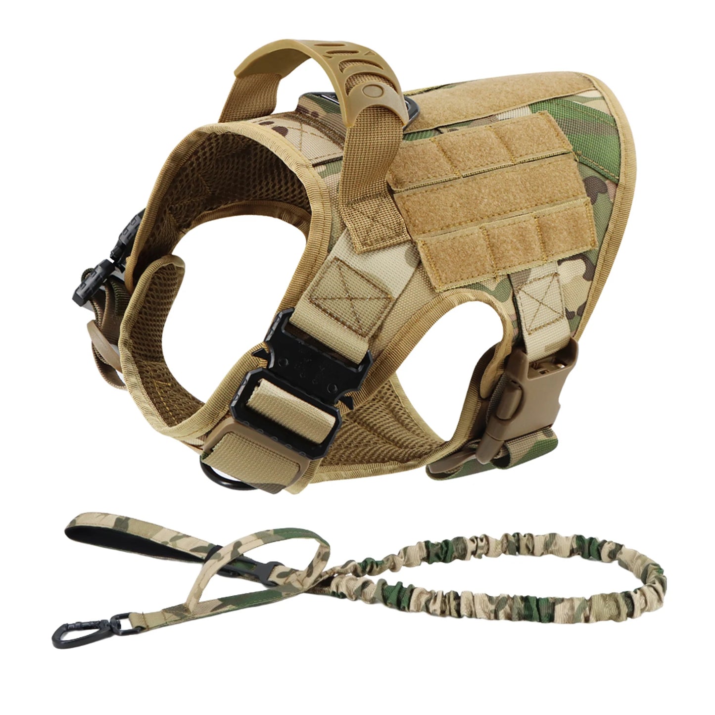 Large Dog Harness And Leash Set Pet, Training Walking Vest Dog Harness And Collar For Medium Large Dogs