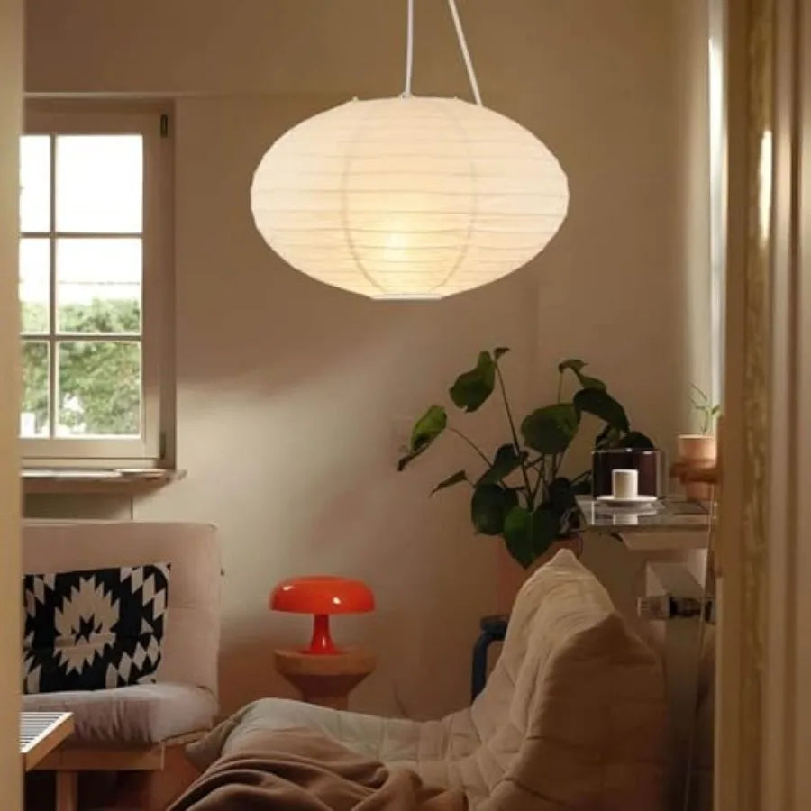 Plug In Pendant Light Fixture With On Off Switch Paper Lantern