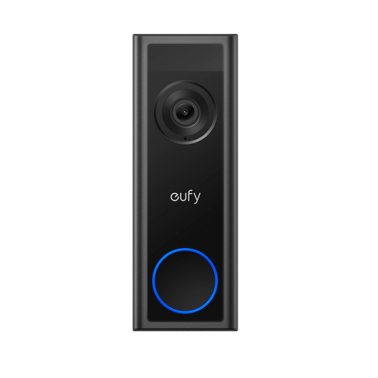 Renewed eufy Security Video Doorbell Camera C31,2K FHD,Battery/Wired Powered,Head-to-Toe View,Live Video Call,Wireless Doorbell