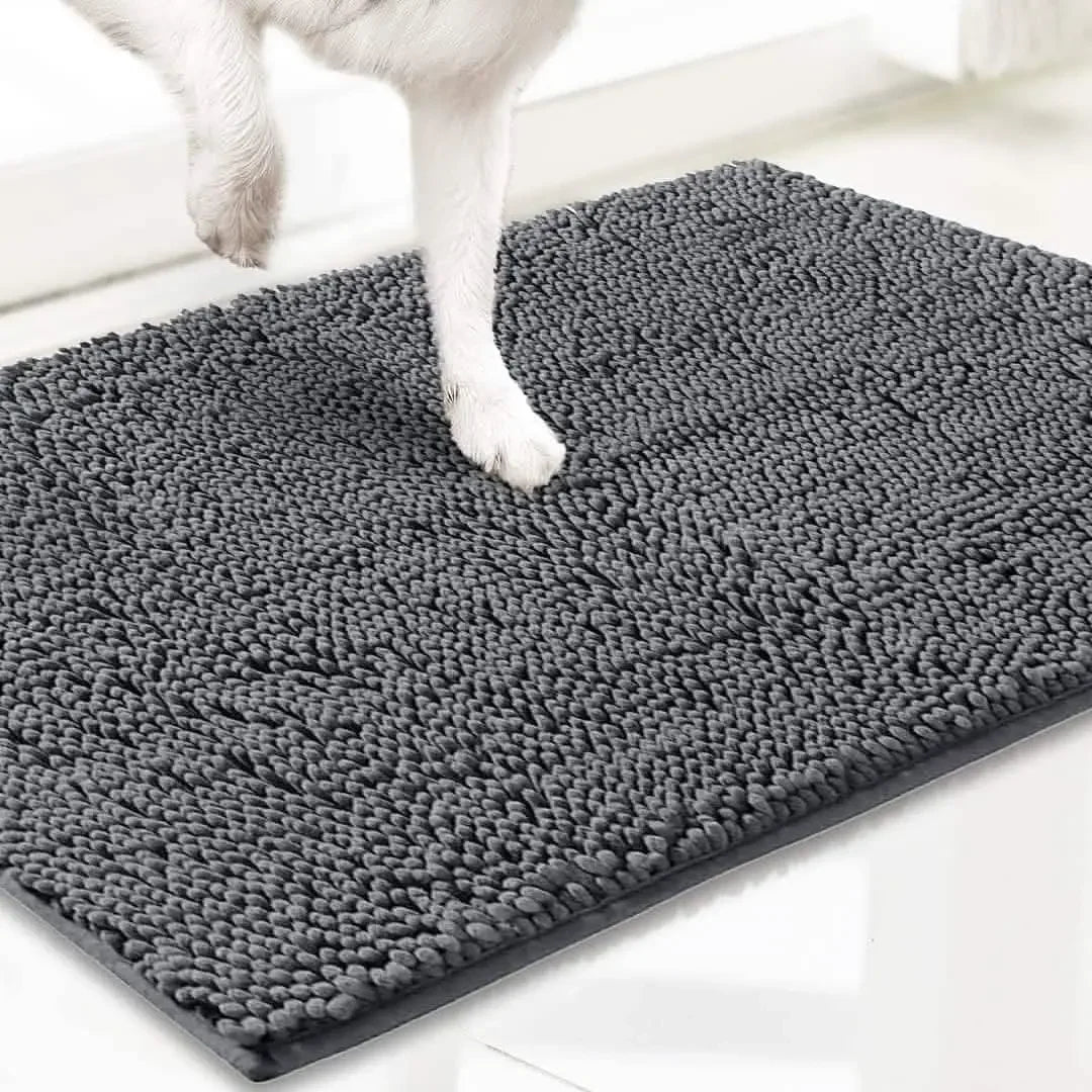 Original Muddy Mat Anti-Mud Doormat Magic Dirt Trapper Highly Absorbent Microfiber Non-Slip Washable Rug Paw Cleaner Floor Mats For Pet Dogs Cats Indoor Outdoor Front Door Entryway