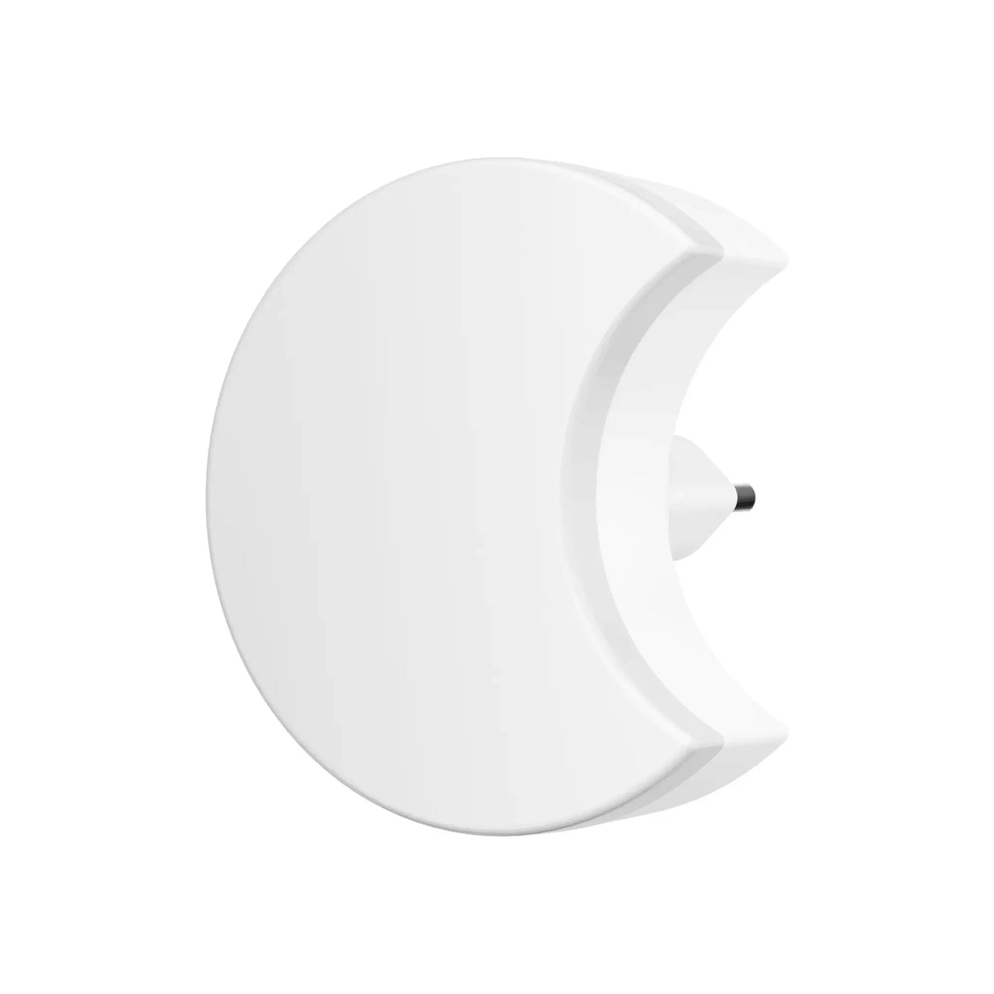 Moon Shape LED Night Light Sensor Plug Auto On Off