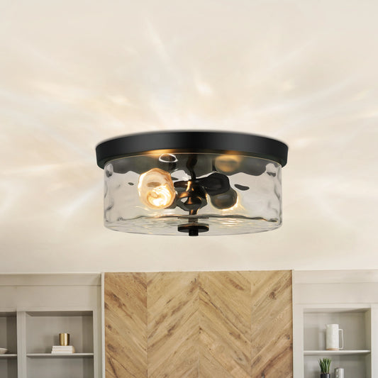 Farmhouse Flush Mount Ceiling Light Fixture For Bedroom Hallway