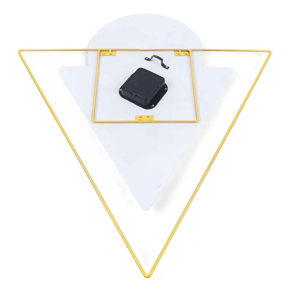 Nordic Modern Wall Clock Decorative Iron Frame Art Piece
