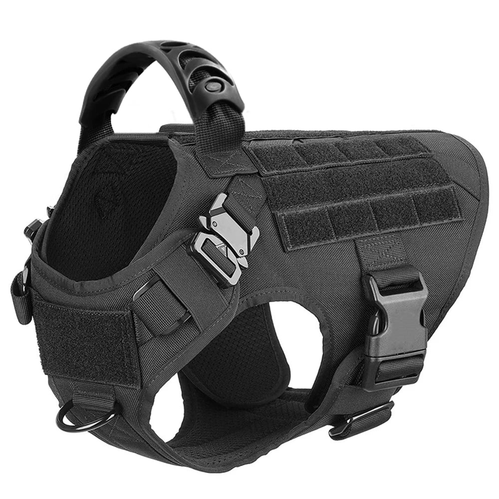 Large Dog Harness And Leash Set Pet, Training Walking Vest Dog Harness And Collar For Medium Large Dogs
