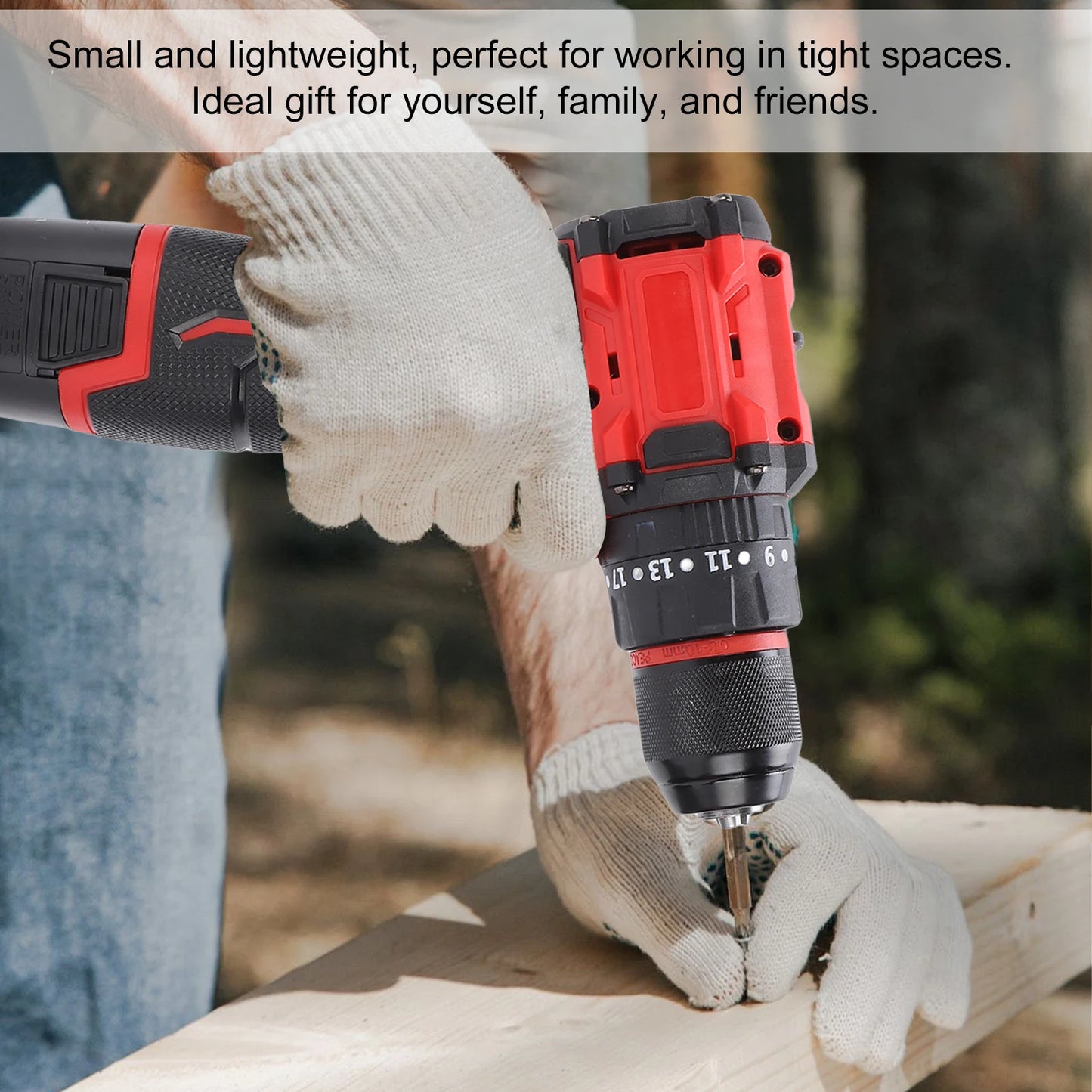 Meterk 16.8V Brushless Cordless Drill And Driver Set With Batteries