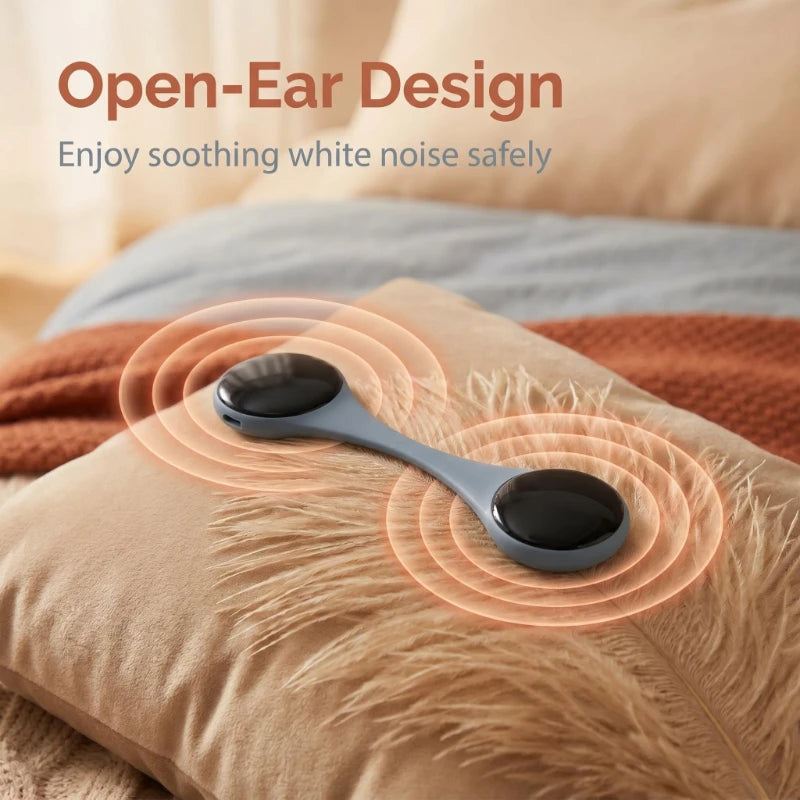 Wireless Bone Conduction Sleep Pillow Speaker With White Noise