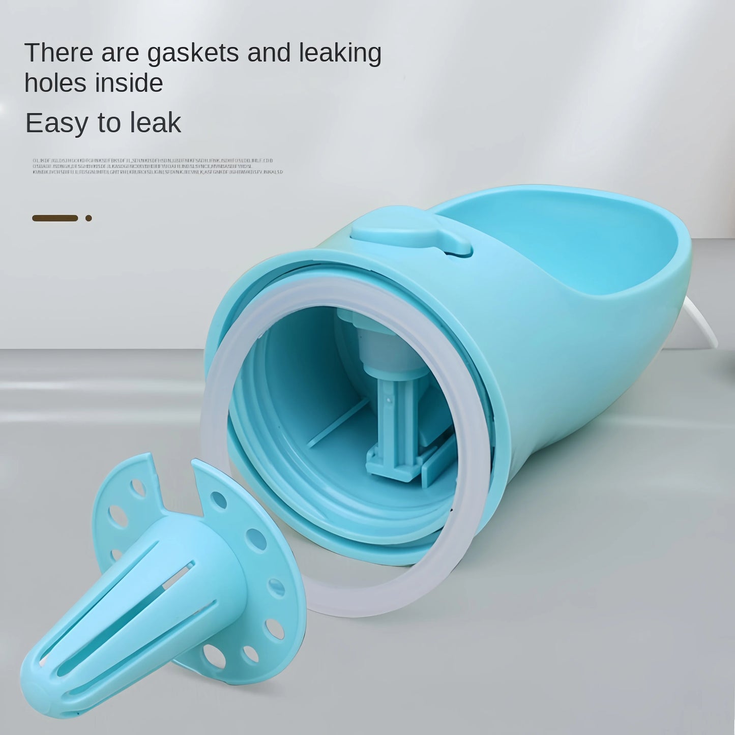 Portable Pet Water Bottle With Storage Food and Water Container