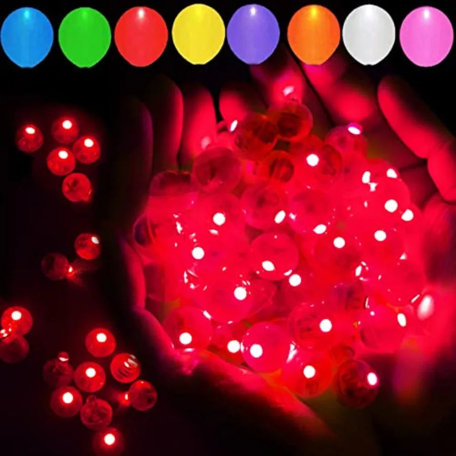 LED Balloon Light Mini Round Lamp For Paper Lanterns Indoors