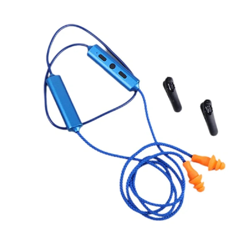 Bluetooth Ear Plugs Earphone For Work With Noise Suppression And Hearing Protection