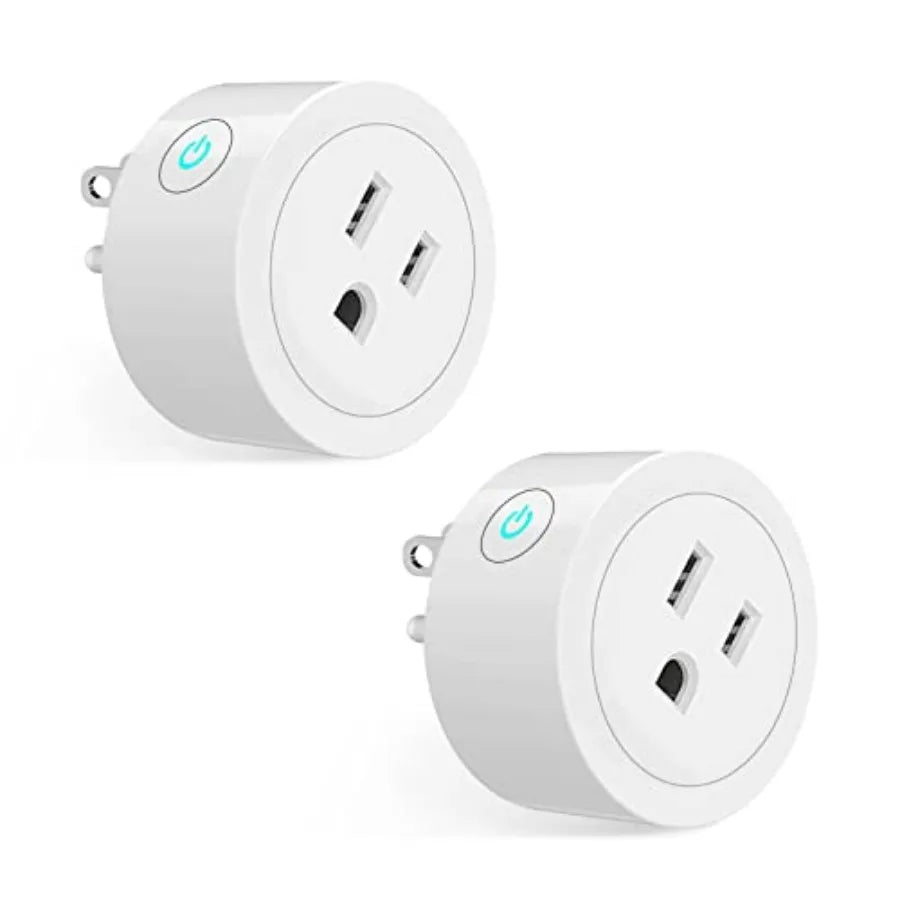 Smart WiFi Power Dimmer Plug, Brightness Adjust Timer Socket, Tuya Smart Life App Remote Control, Compatible with Alexa and Goo