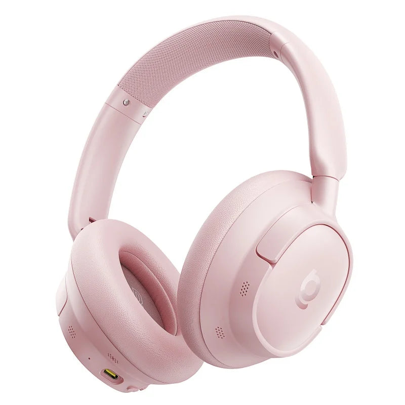 Baseus Wireless Noise Canceling Over Ear Headphones Bluetooth Long Battery