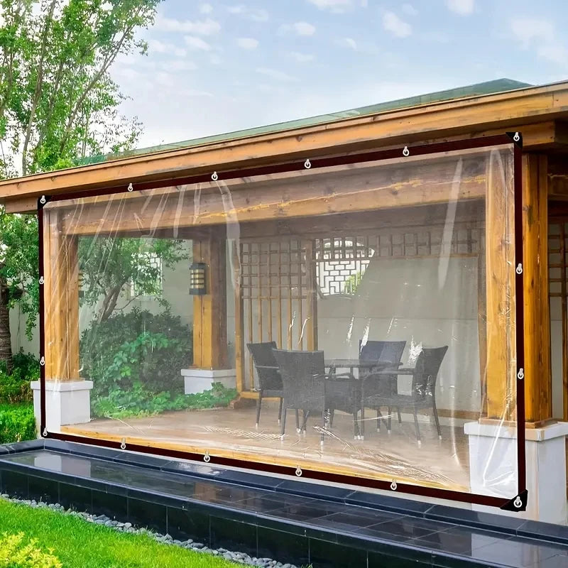 Transparent Waterproof Cloth Thick Rainproof Plastic Cloth Plant Cold-proof Heat Resistant