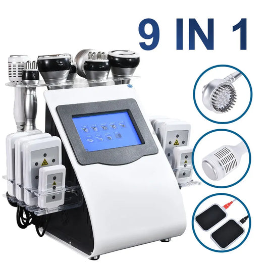 Amilibeauty 9-In-1 Cavitation Ultrasonic Vacuum Slimming Machine