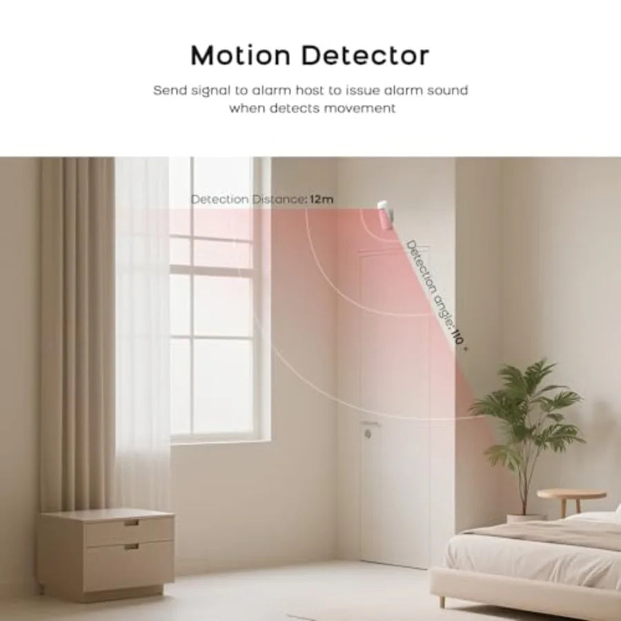 Home Security Alarm System: WiFi+GSM/4G Door/Window Kit with Touch Screen, App Alerts Auto Dial, Alexa-Compatible, for Apartmen