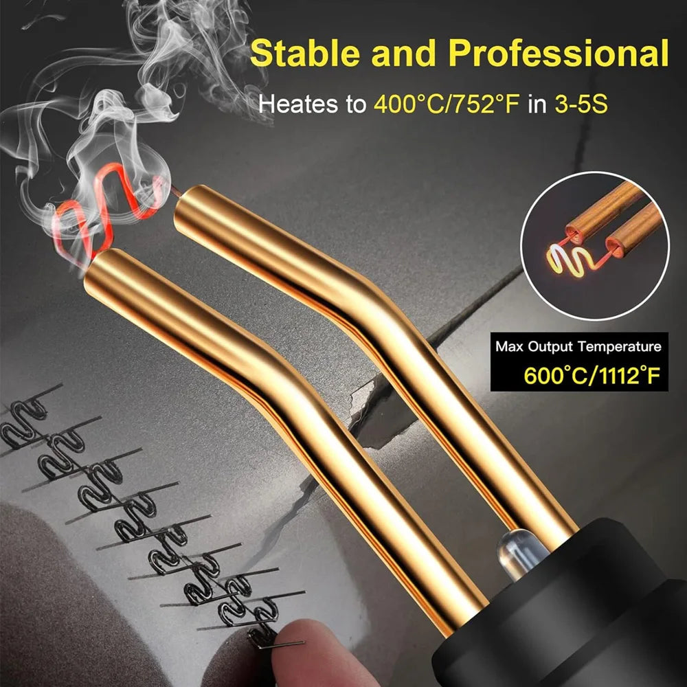 70W Bumper Repair Car Tools Kit HOT Stapler Plastic Welder New Heat Gun Plastic Welding Machine Bumper Soldering Iron Staples