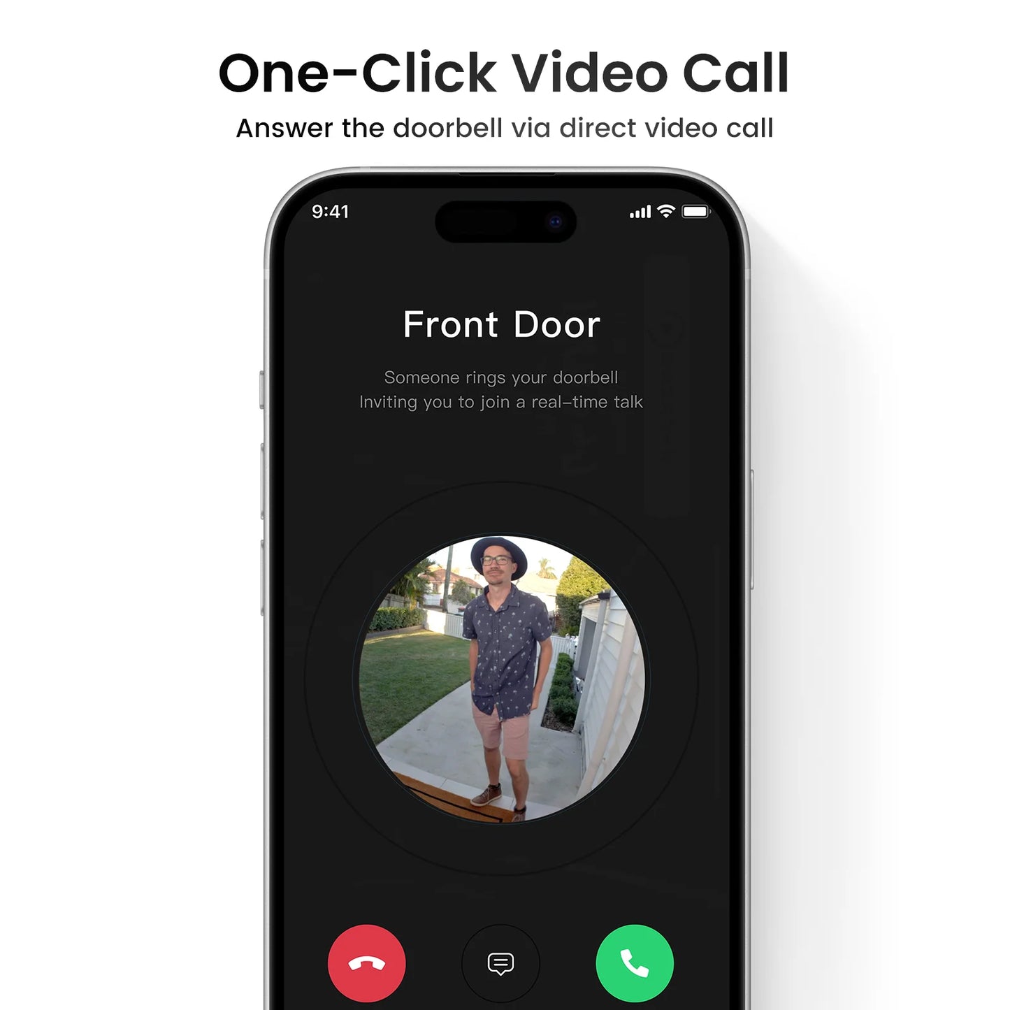 Dekco 3MP Wireless Doorbell Video Intercom Outdoor 2.4G Wi-Fi Smart Doorbell with Chime Human Detection Support Alexa Door Bell