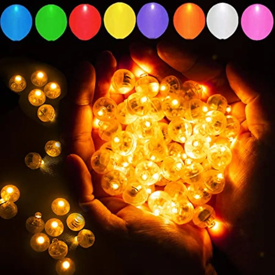 LED Balloon Light Mini Round Lamp For Paper Lanterns Indoors