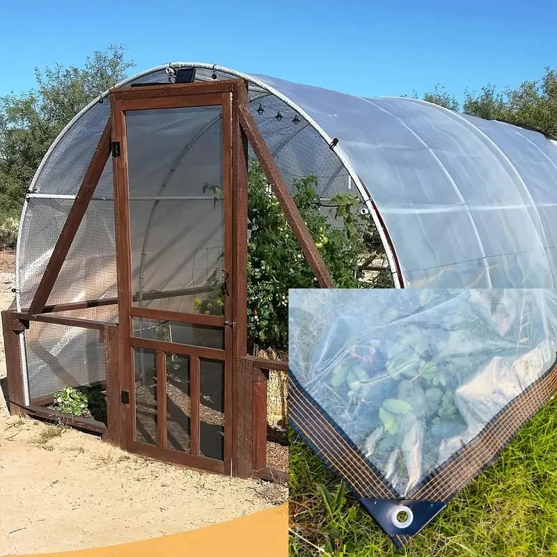 Transparent Waterproof Cloth Thick Rainproof Plastic Cloth Plant Cold-proof Heat Resistant