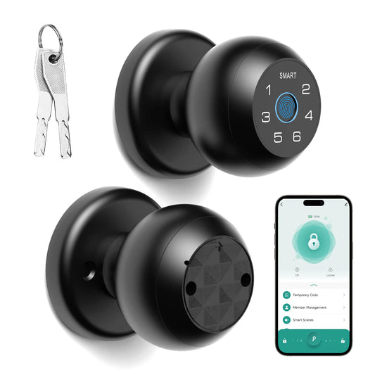 Viladepot Ball Smart Lock Fingerprint Bluetooth App Control